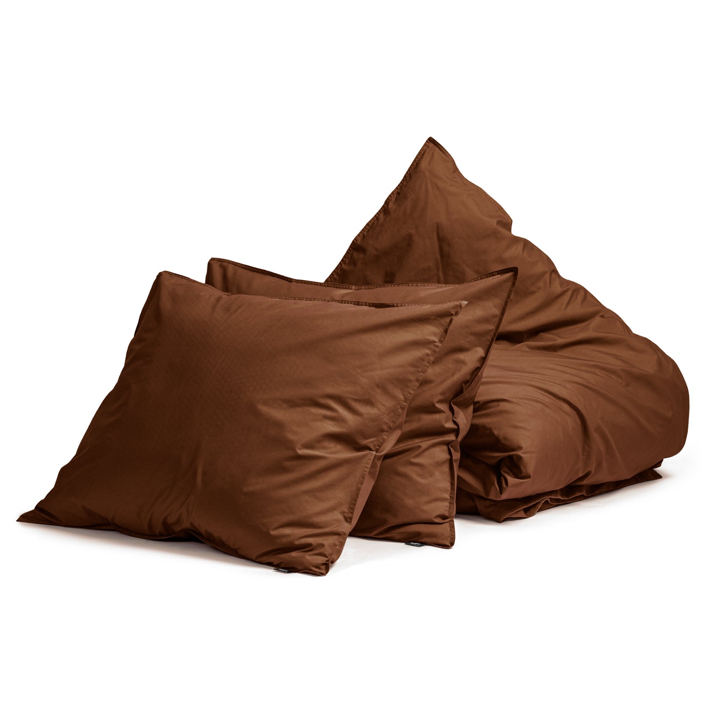 Deluxe Egyptian Cotton Duvet Cover Brown