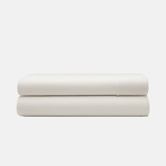 Cotton Flat Sheet - Cream - Sale