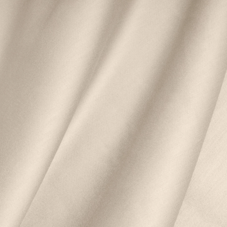 Satin Cotton Fitted Sheet- sand